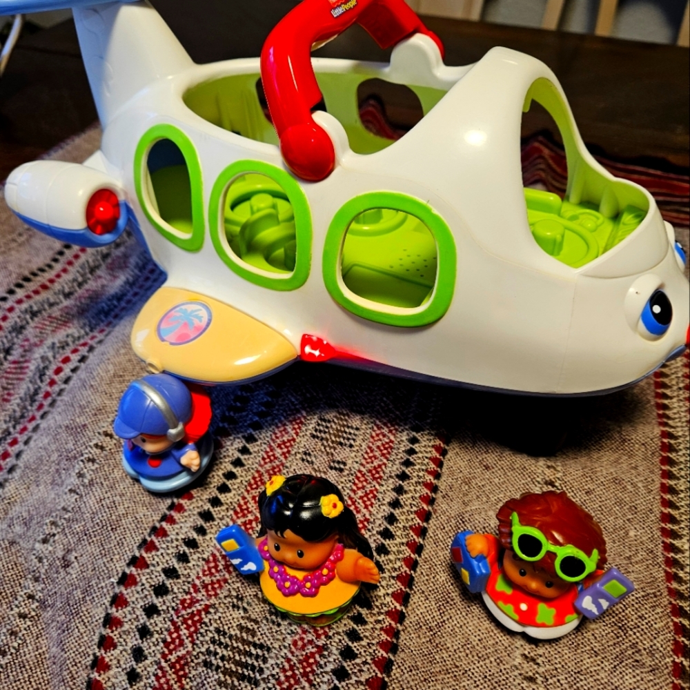 Fischer Price 2005 Lil People lil Mover Airplane